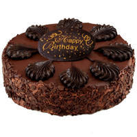 Sumptuous Birthday Chocolate Cake 
