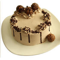 Sumptuous Ferrero Rocher Chocolate Cake