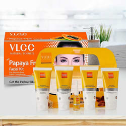 Attractive Pedicure and Manicure Kit with Papaya Fruit Facial Kit from VLCC