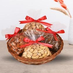 Delectable Assorted Dry Fruits Basket