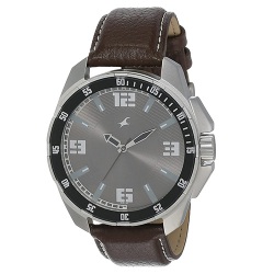 Suave Fastrack Analog Grey Dial Mens Watch