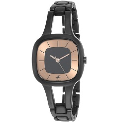 Admirable Fastrack Rose Gold Dial Analog Ladies Watch