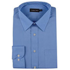 Formal Full Shirt from 4Forty in Blue Color to Andaman and Nicobar Islands