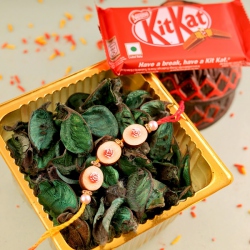 Kitkat Frenzy on Rakhi to Australia-only-rakhi.asp