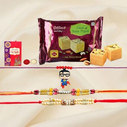 Kids n Sacred Thread Rakhis with Soan to Canada-rakhi-sweets-n-chocolates.asp