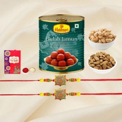 Sassy Diamond Rakhis with Goodness Nuts n Sweets to Canada-rakhi-sweets.asp