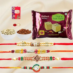Blithe Rakhis  N Soan with Nuts to Canada-rakhi-sweets.asp