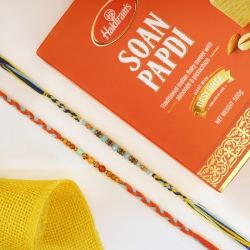 Soan Celebration with Eclectic Rakhis to Canada-rakhi-sweets.asp