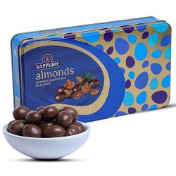 Yummy Sapphire Almond Chocolates to Hariyana