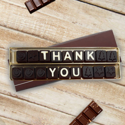 Homemade Chocolate to Say Thank You