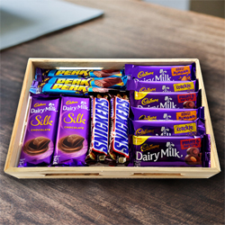 Delightful Assorted Chocolates Gift Hamper to Rajamundri