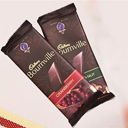 2 pcs Cadbury Bournville Chocolates to Andaman and Nicobar Islands
