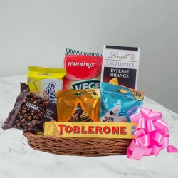 Tasty Chocolate Gift Basket to India
