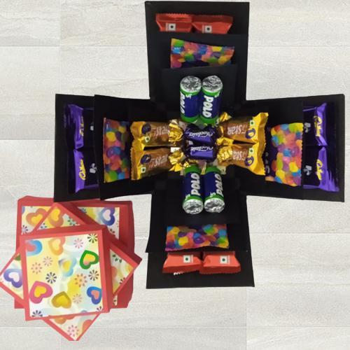 Expressive 3 Layer Explosion Box of Assorted Choco... to Uthagamandalam