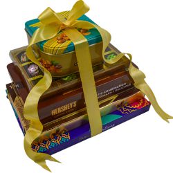 Premium Assorted Chocolate Tower Arrangement to Dadra and Nagar Haveli
