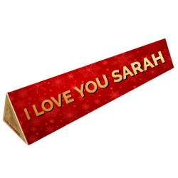 Swiss Toblerone Personalized Name Chocolate Bar to India