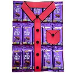 Chocolate Day Exclusive Shirt of Cadbury Bars to Chittaurgarh