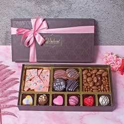 Mothers Day Chocolate, Cookies n Nuts Gift Box to Marmagao