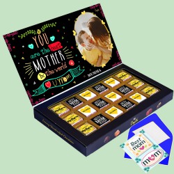 Flavorfully Assorted Chocolates in Personalize Box to Alwaye