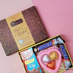 Heartfelt Choco Indulgence Gift Box to India