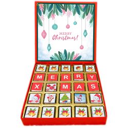 Joyful Christmas Choco Treats Box to Hariyana