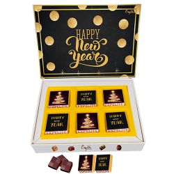 New Year Themed Delectable Chocolates Box to Rajamundri