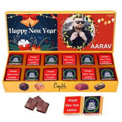 Luscious Christmas Customized Chocolate Delights to India