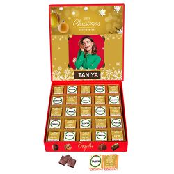 Irresistible Personalized Christmas Chocolates Box to Sivaganga
