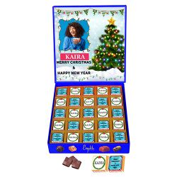 Delicious Festive Personalized Chocolates Assortment to Marmagao