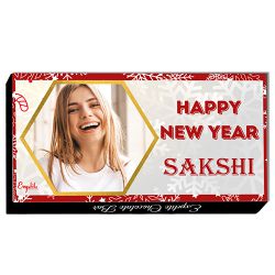 Personalized New Year Chocolate Treat to India