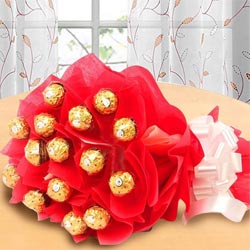 Wonderful Bouquet of Ferrero Rochher Chocolate to Nagercoil
