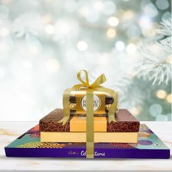 Templating Chocolate N Nuts Treat Gift Tower to Rajamundri