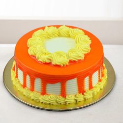 Delicious Eggless Butter Scotch Cake to Alwaye