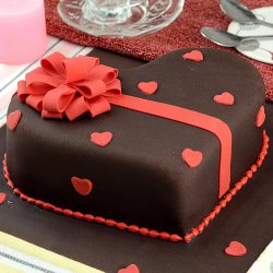 Lip-Smacking Chocolate Fondant Truffle Cake to Nagercoil