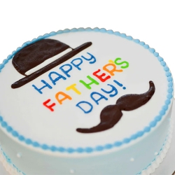 Delicious White Forest Cake for Fathers Day