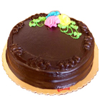 Enticing Chocolate Flavor Eggless Cake to Punalur