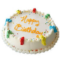 Blissful Vanilla Cake for Birthday to Marmagao