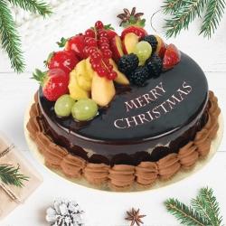 Delectable Fresh Fruits Cake to Ambattur