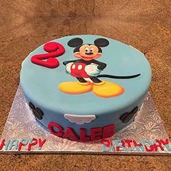 Marvelous Kids Special Blue Mickey Mouse Cake