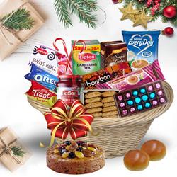 Basketful of Exciting Christmas Bites<br> to Marmagao