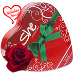 Blending Seduction Valentines Day Emblem from Archies to India