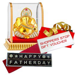 Fathers Day Chocolate with Dinner E Voucher from Shoppers Stop & Lucky Ganesh