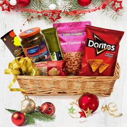 Festive Basket of Gourmet Delicacies to Marmagao
