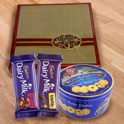 Classic Assorted Dry Fruits with Cookies N Chocolates to Dadra and Nagar Haveli