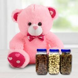 6 inch Teddy with Dried Fruits