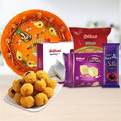 Haldriams Assortment, Cadbury Chocolate n Pooja Thali to Kanyakumari