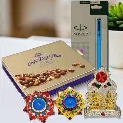 Marvelous Diwali Chocolates n Diya Combo to Kanyakumari