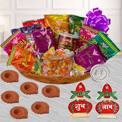 Wonderful Snacks Gift Hamper for Diwali to Lakshadweep