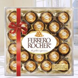 Delectable Ferrero Rocher Chocolate Box to Alwaye