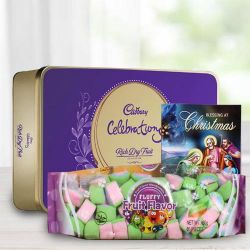 Delicious Cadbury Dairy Milk Rich Dry Fruit Box N Marshmello Pack to Lakshadweep
